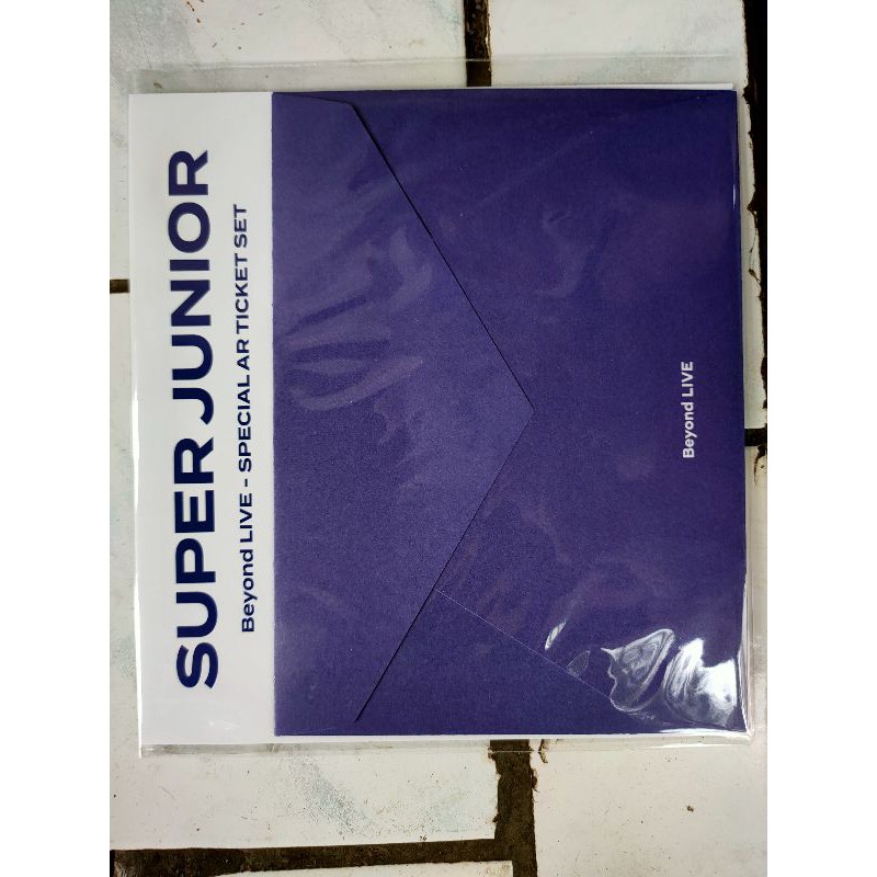 Super Junior AR Ticket Set (Kyuhyun, Donghae, Eunhyuk)