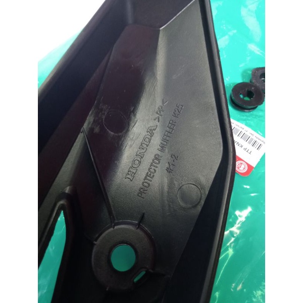 Pelindung Knalpot Honda Beat Fi 2017 2018 2019 Cover Tameng Tutup Knalpot