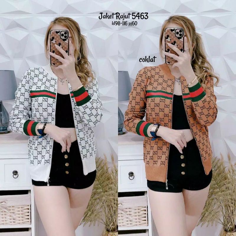 Jaket rajut wanita korea jaket kekinian jaket import Hot Sale