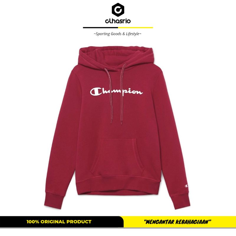 Champion Womens EU Hoodie Red