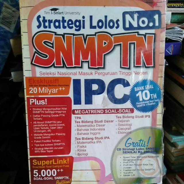 

Buku Strategi Lolos No 1 SNMPTN IPC