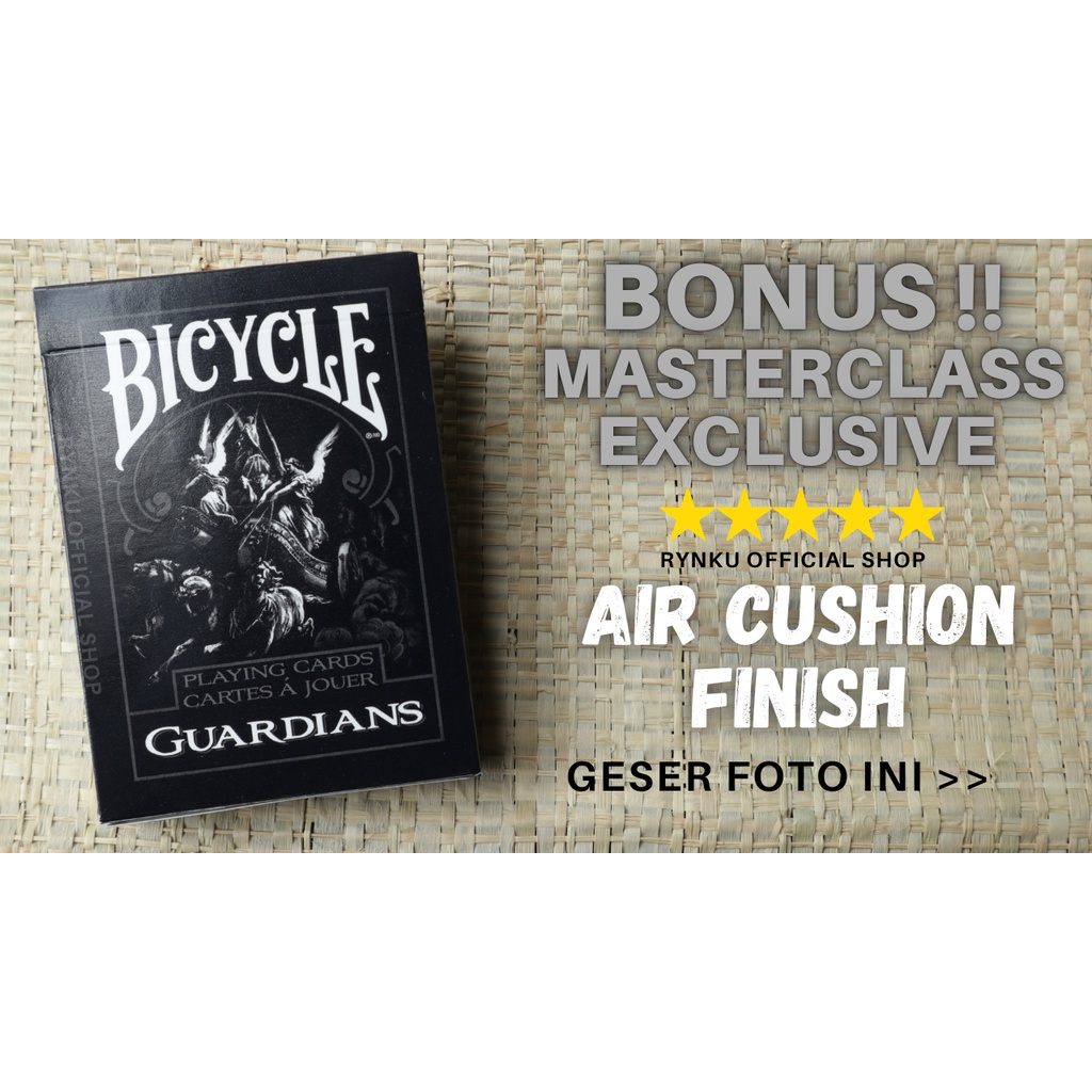 KARTU REMI BICYCLE GUARDIANS PLAYING CARD IMPORT