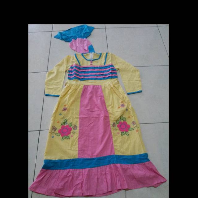 Baju gamis anak tanggung