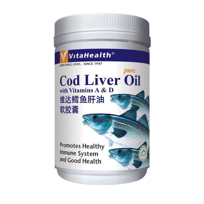 PROMO SPESIAL - VITAHEALTH COD LIVER OIL 500 PC