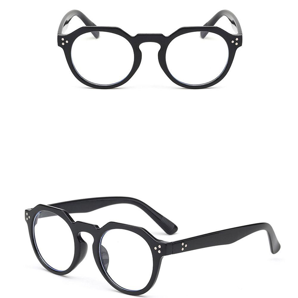 REBUY Rebuy Kacamata Anti Blue Light Korean Jelly Color Fashion Vintage Frame Bulat Eyewear