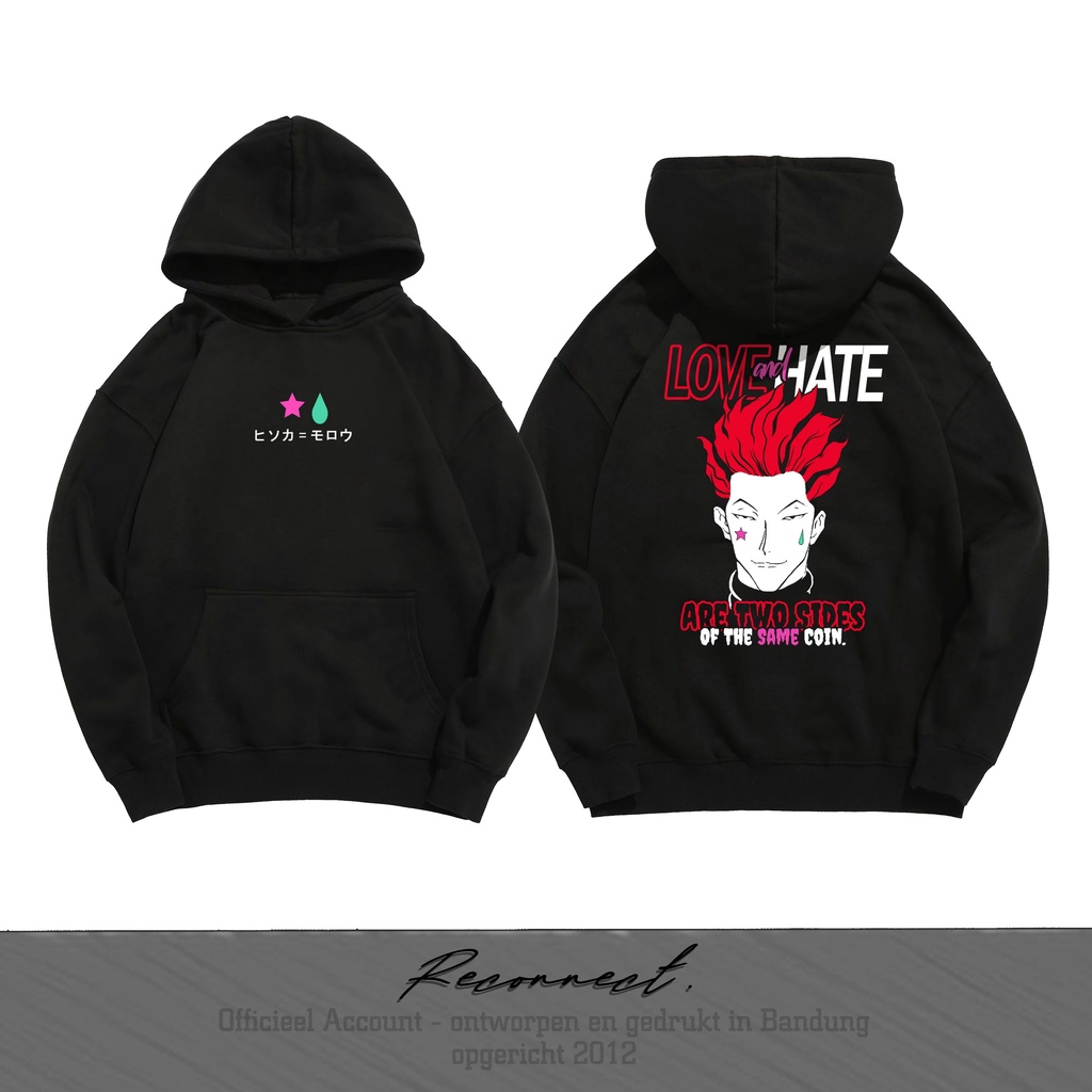 Reconnect Sweater Pullover Hoodie Hunter X Hunter Hisoka