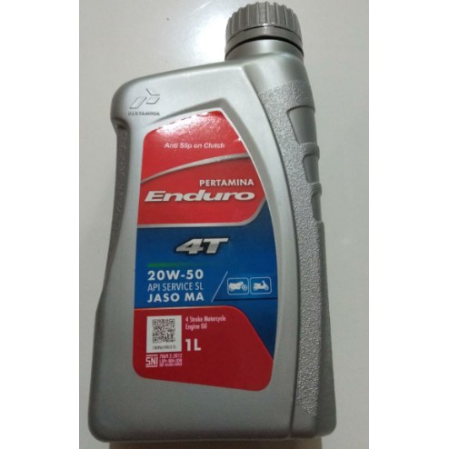 Oli Pertamina Enduro 4T 1000 ml 20W 50