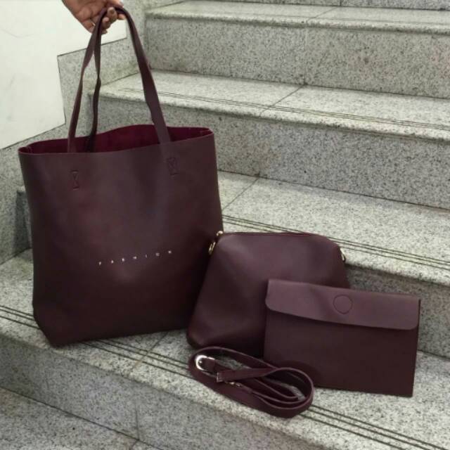 Fashion zara tote get 3 bag