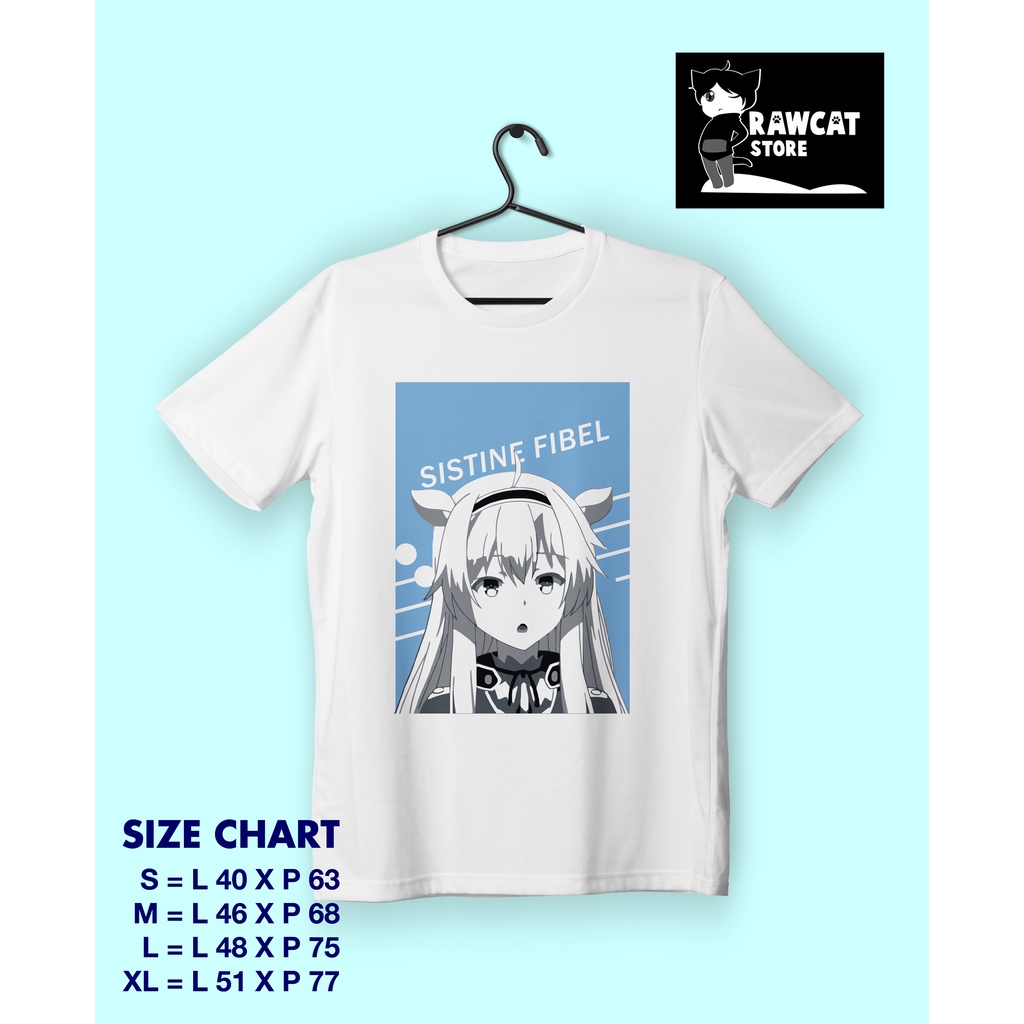 Kaos Anime Sistine Fibel - Rokudenashi Majutsu Koushi to Akashic Records