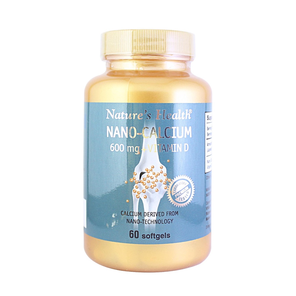 Nature's Health Nano Calcium Suplemen 60 softgel - B37013