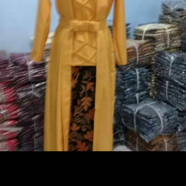 Set Kebaya kutu baru panjang