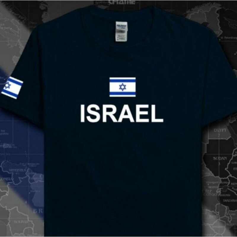 kaos baju t-shirt ISRAEL