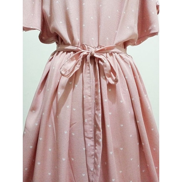 Daster baby pink / daster lucu / dress remaja / home dress murah / daster tali / daster kekinian