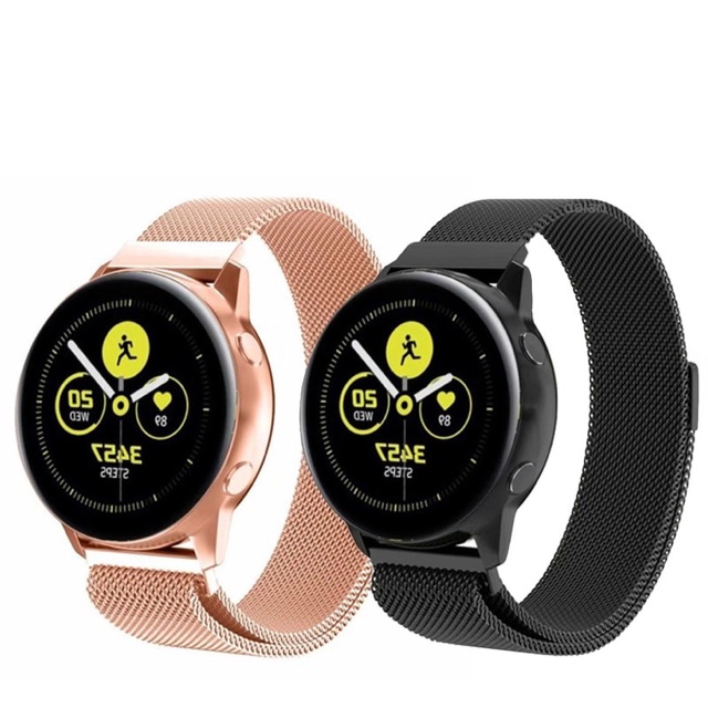 Strap Stainless steel Magnet Jam 22mm Milanese tali jam Samsung gear S3 galaxy watch moto 360 46mm