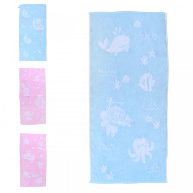 Babybee Luxurious Bath Towel  - BB-LT120X60B,T,G