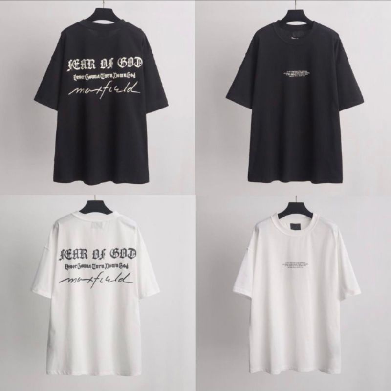 Fear Of God Oversize Tshirt Baju Fear Of God Oversize Unisex