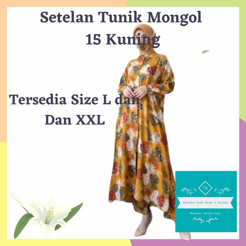 Setelan Tunik Mongol.