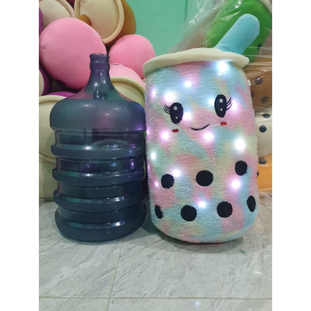 boneka boba rainbow lucu uk.jumbo free led