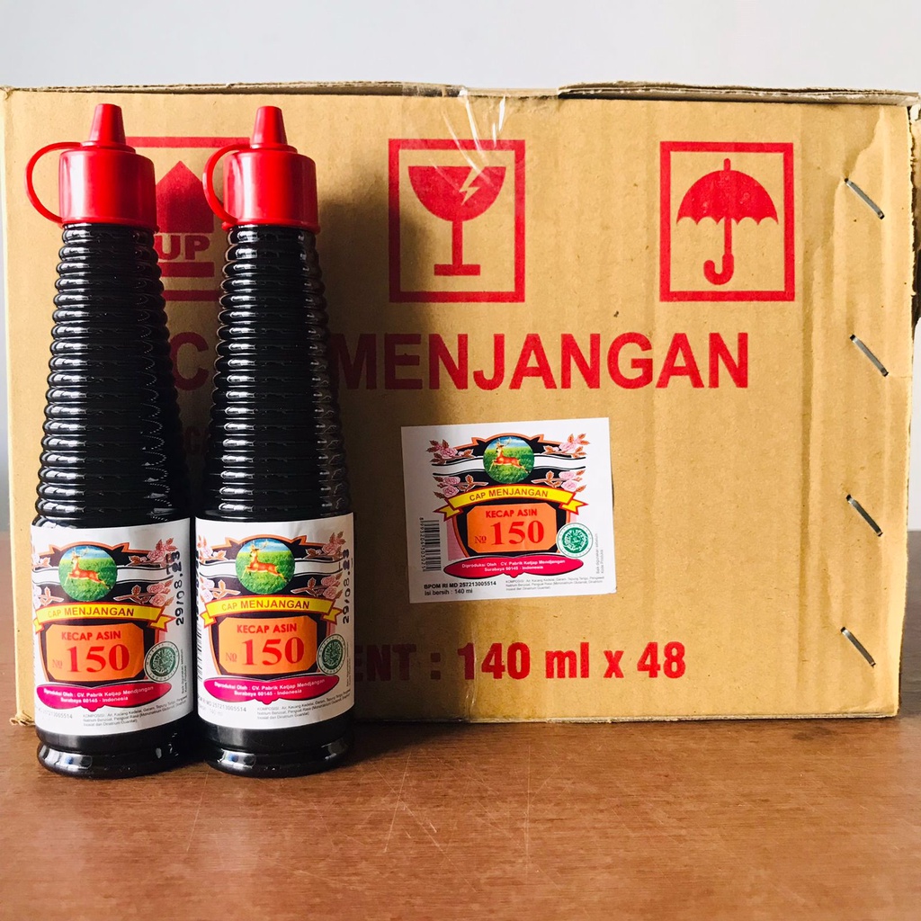 KECAP ASIN MENJANGAN NO. 150 CHINESE SALTY SOY SAUCE 140ML