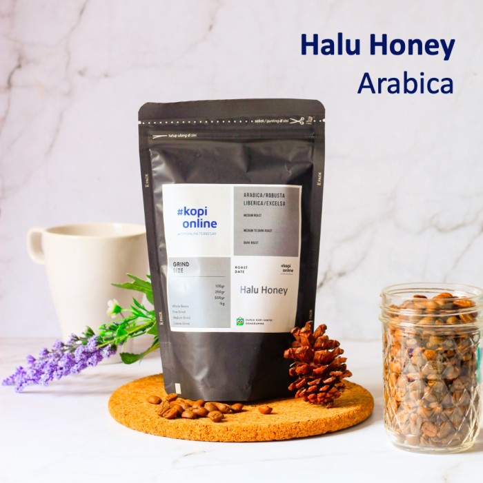 

HALU HONEY 1KG/Kopi/Biji Kopi/Arabica - BIJI