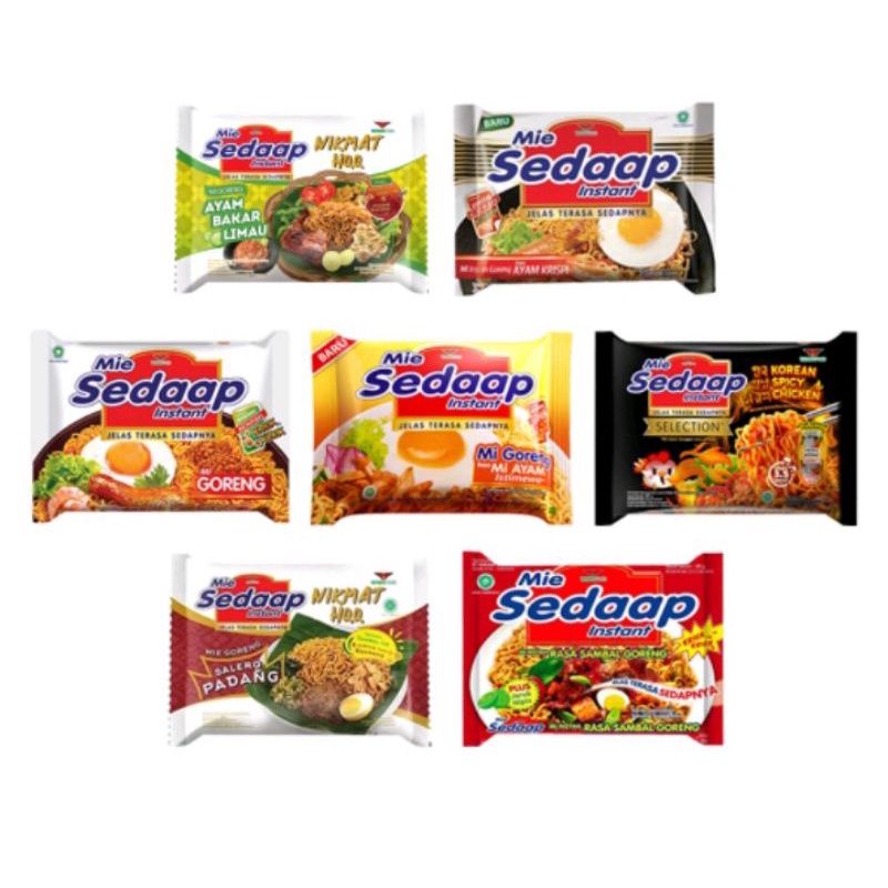 

Mie Sedapp (banyak Variant Rasa)