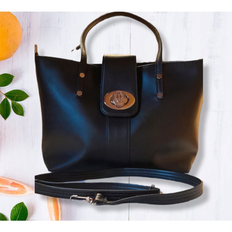 Tote Bag Selempang Tas Tote Bag Resleting Sholder Bag Soulder Bag Tas Laptop Kecil TotBag Resleting 