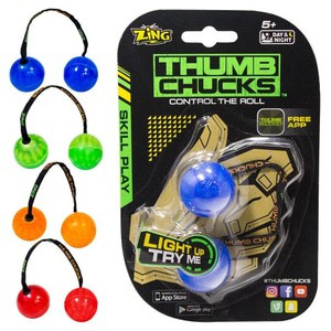 Finger yoyo Thumb Chucks Finger Ball GLOW IN THE DARK / YOYO GLOW IN THE DARK RL