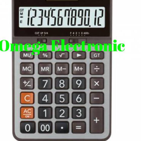 

☼ Casio AX 120 S - Calculator Desktop Kalkulator Meja Kantor AX-120S ☇
