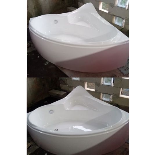 bathtub sudut