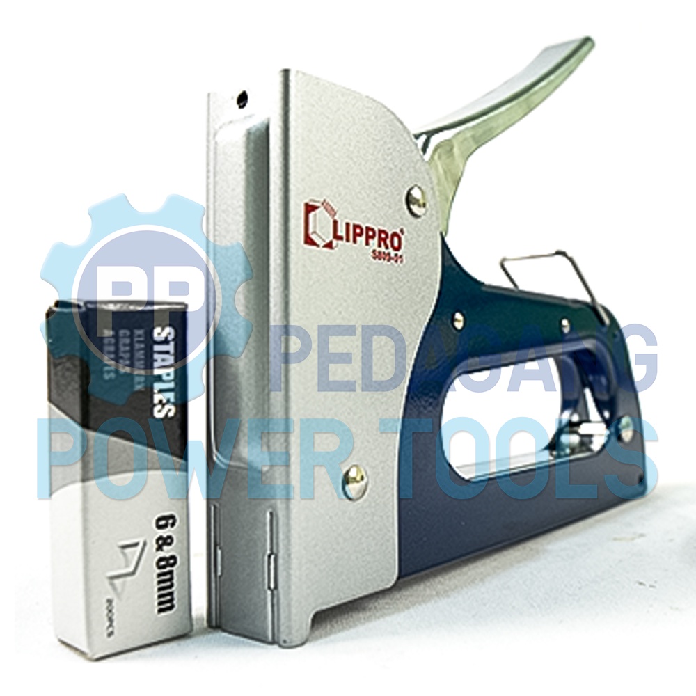 LIPPRO STAPLE GUN TACKER STAPLES JOK TEMBAK HEKTER MULTI FUNGSI S809-1