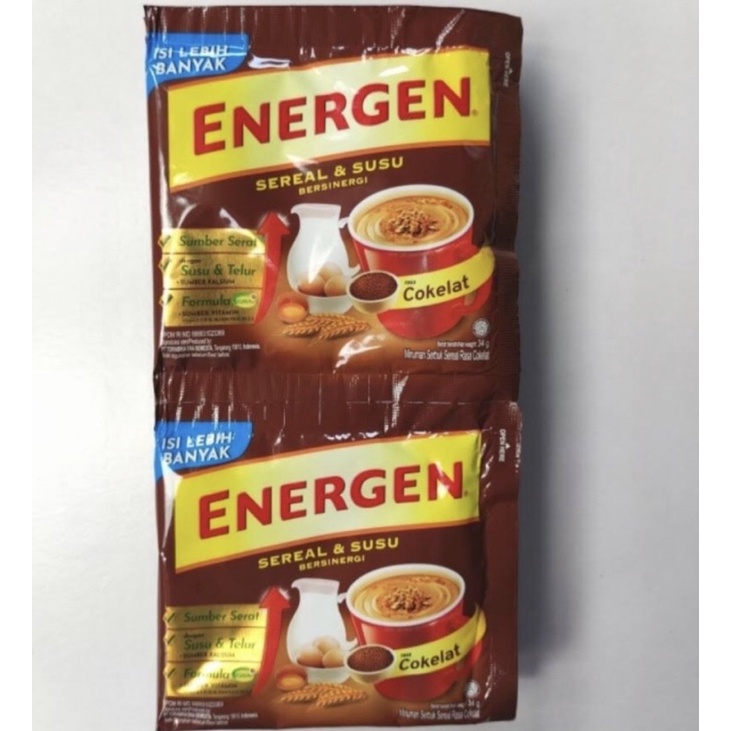 

ENERGEN terbaru 34 gram @pcs