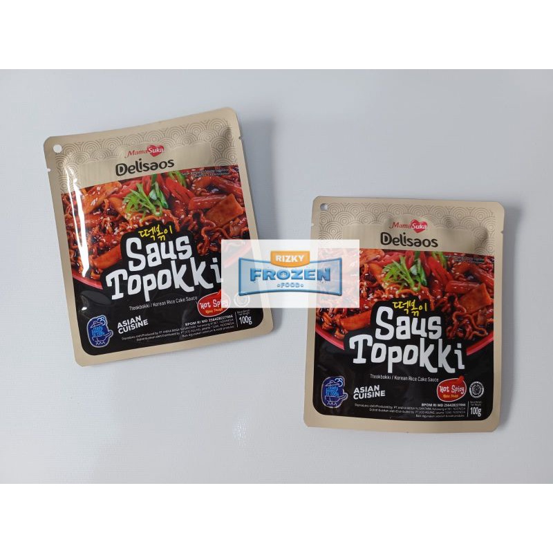 

Mamasuka Saos Topokki Original | Pedas | Creamy