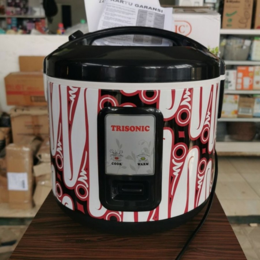 Rice Cooker 1,8 Liter Trisonic T 707A Termurah