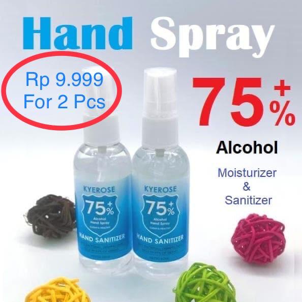 [2 Pcs] Hand Spray Hand Sanitizer Cairan Cuci Tangan Higienis