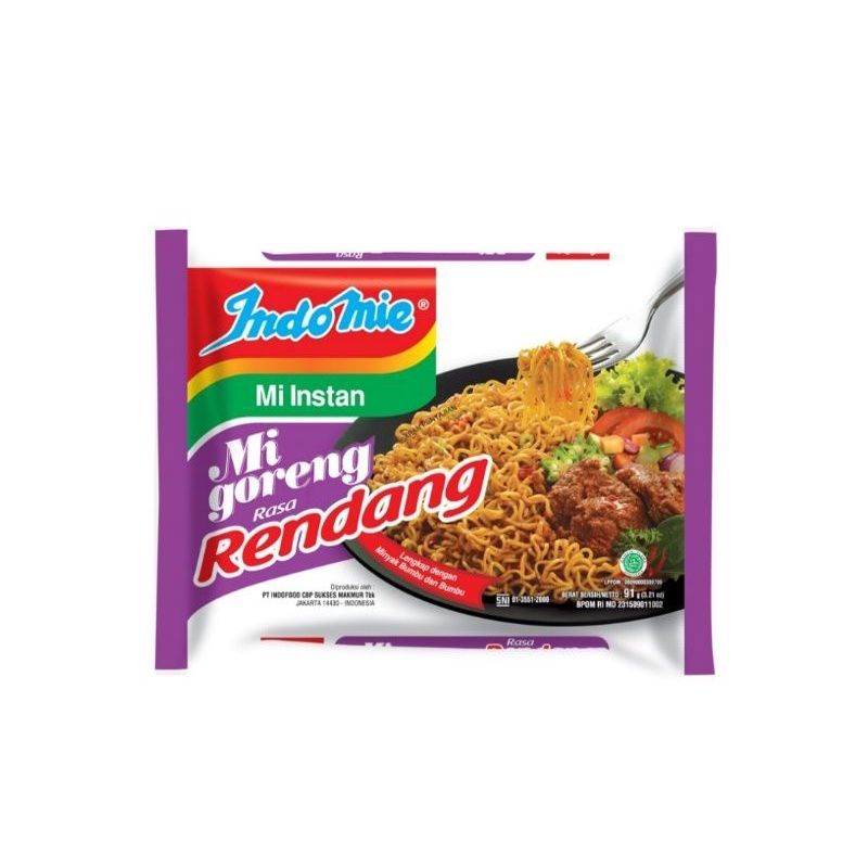 

Indomie goreng rendang 91g