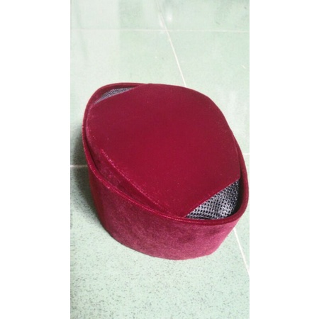 peci/songkok susun tinggi 7/8 cm