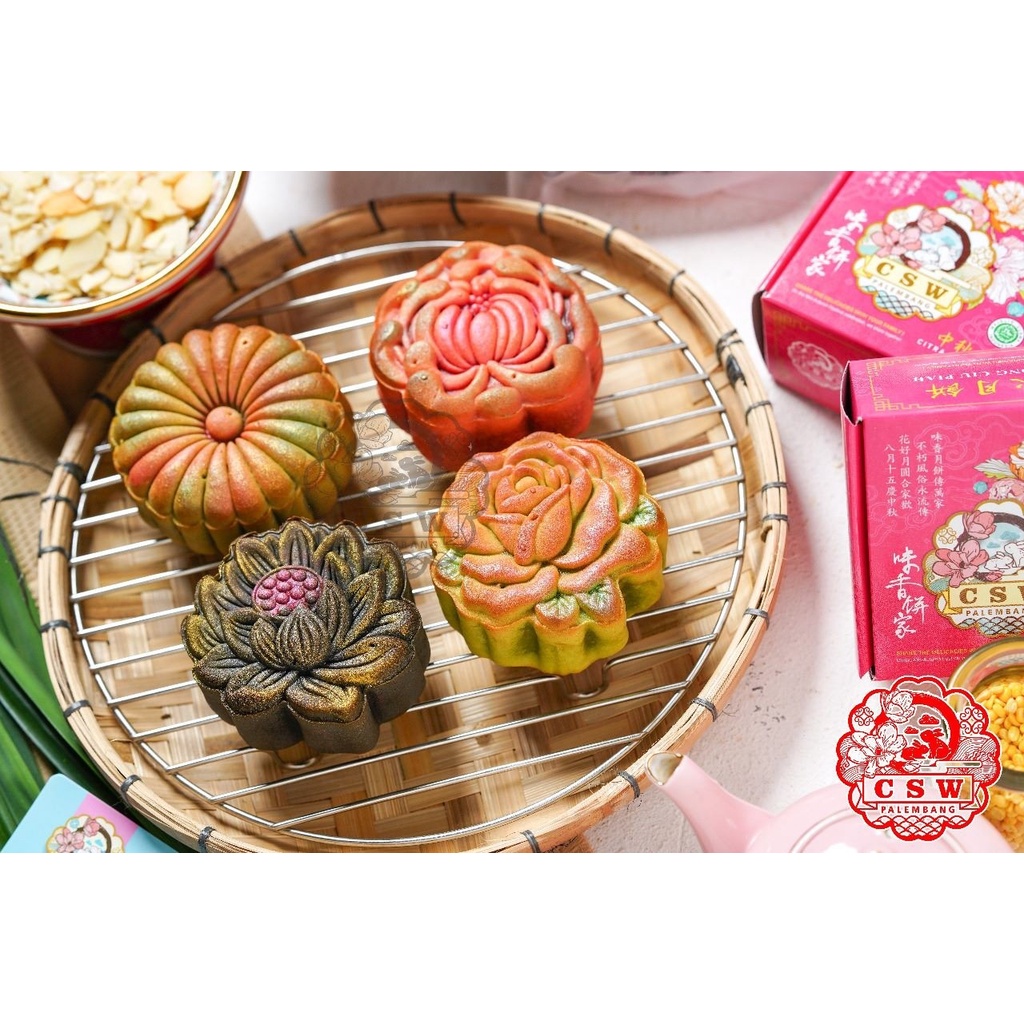 Kue Bulan CSW Palembang Premium / Mooncake Satuan (1 Pcs)