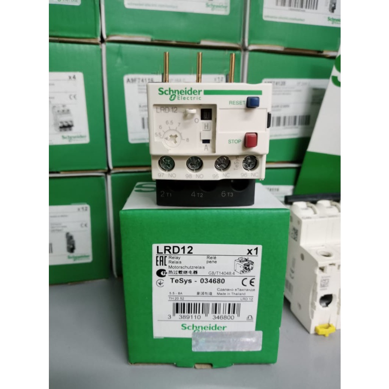 Jual THERMAL OVERLOAD Schneider LRD12 (5.58A) Shopee Indonesia