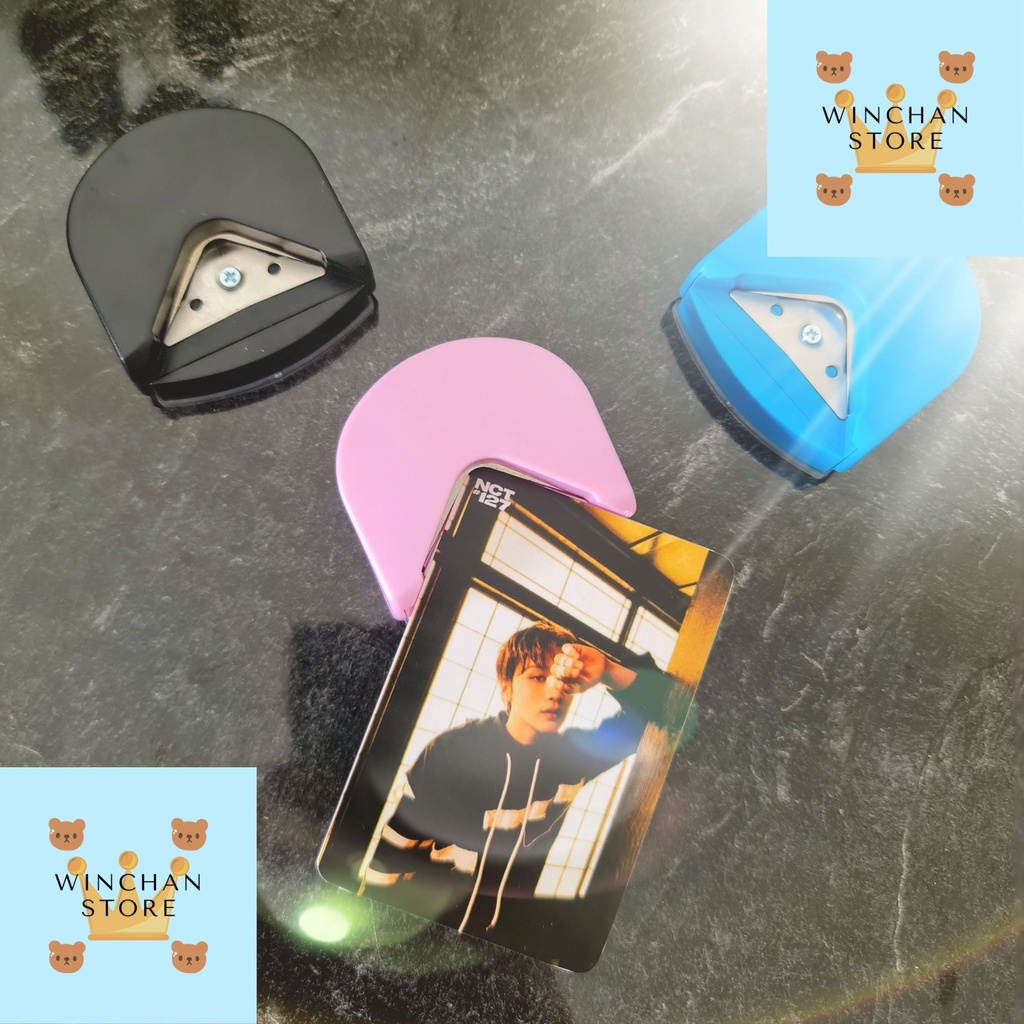 

Pemotong Sudut Ujung Photocard PC Kpop Corner Punch Rounder Kertas