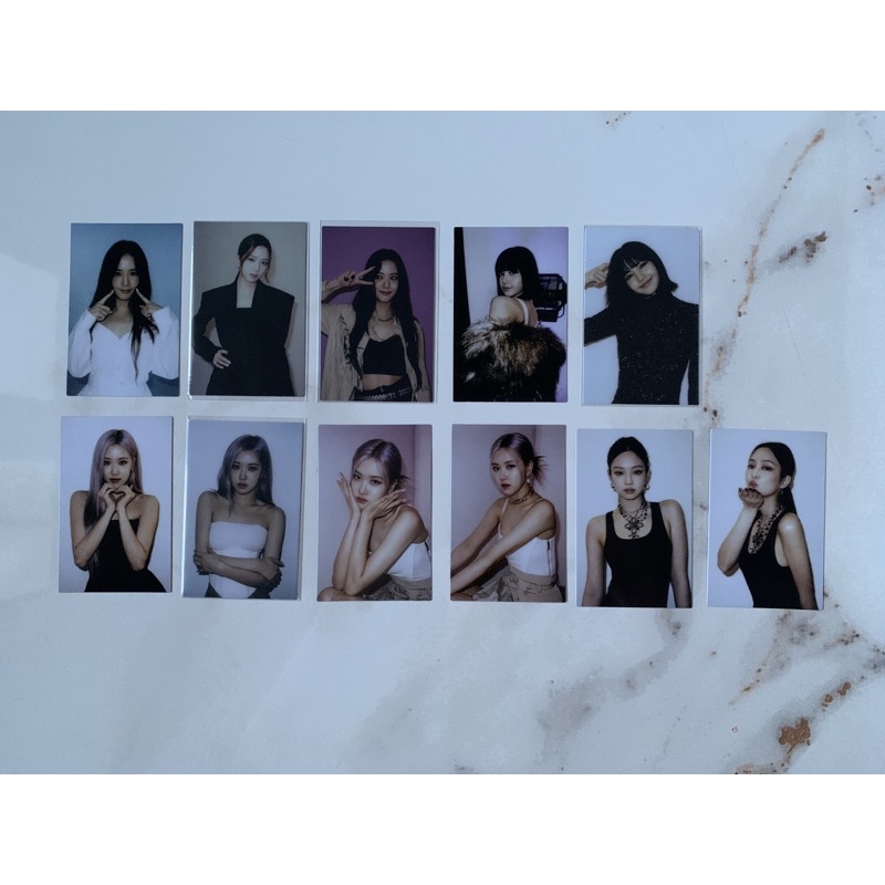 [READY STOCK] SALE BLACKPINK THE ALBUM BORN PINK PHOTOCARD PC JENNIE ROSE JISOO LISA PC LOVESICK GIR