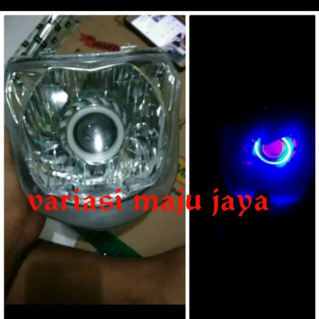 Lampu depan reflektor vixion nvl proji