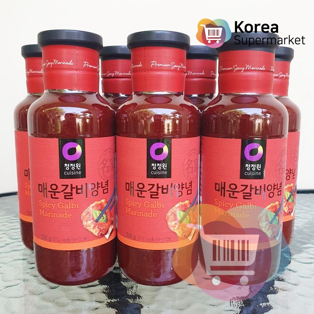 Spicy Galby Marinade 280g - Saus BBQ Ribs daesang chung jung one Korea