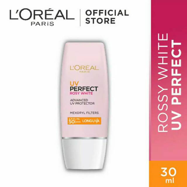 Loreal UV Perfect Rosy White SPF 50 30 ml