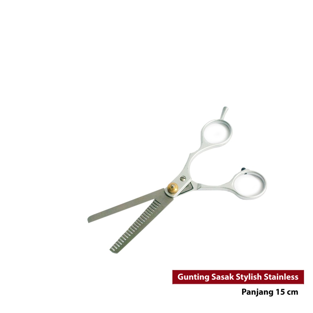 Gunting Sasak Rambut Stainless Steel Stylish