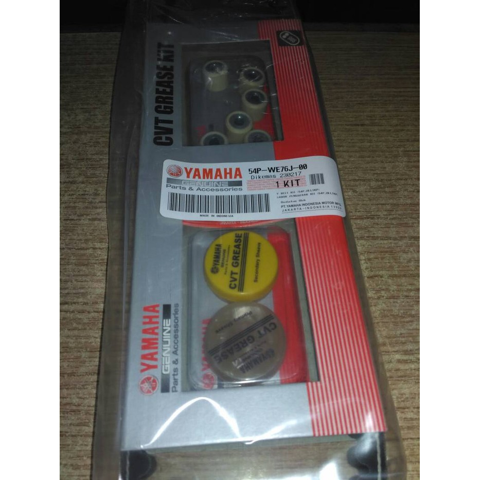 V Belt Kit Penbel Penbelt Set Roller - Mio Fino X Ride Free Go Soul GT 125 M3 2PH-WE76J-00