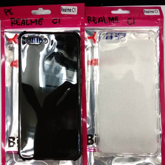 Softcase anti crack ime big bang realme C1