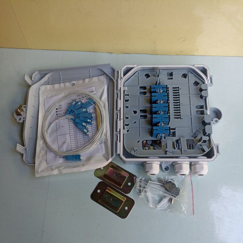 odp 12 core lengkap splitter 1-8 sc upc