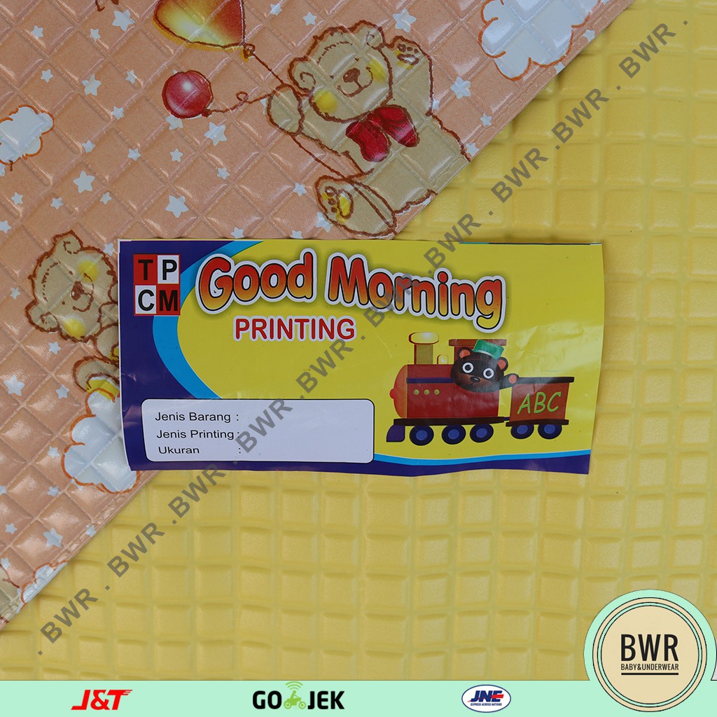 PERLAK GOOD MORNING | Tatakan Ompol Bayi | Alas Tidur Bayi Motif