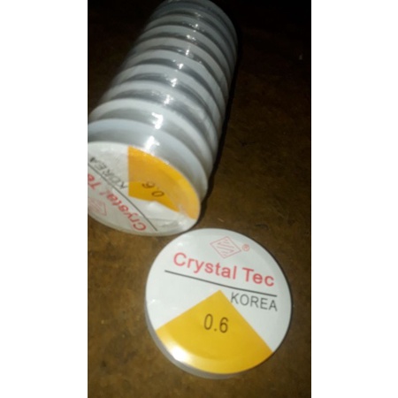 

Tali kenur elastis Crystal TEC 0,6 mm