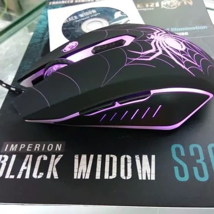 mouse gaming macro warna warni / mouse imperion